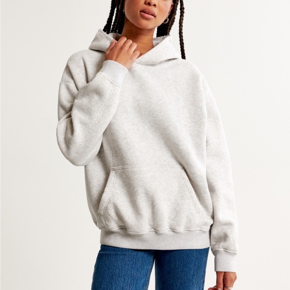 abercrombie essential popover hoodie - Picture 1 of 5